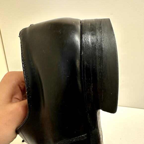 VERY GOOD Alden 901 Perf Tip Bal Oxford (Black Calf) Made in USA 9 - Picture 10 of 10